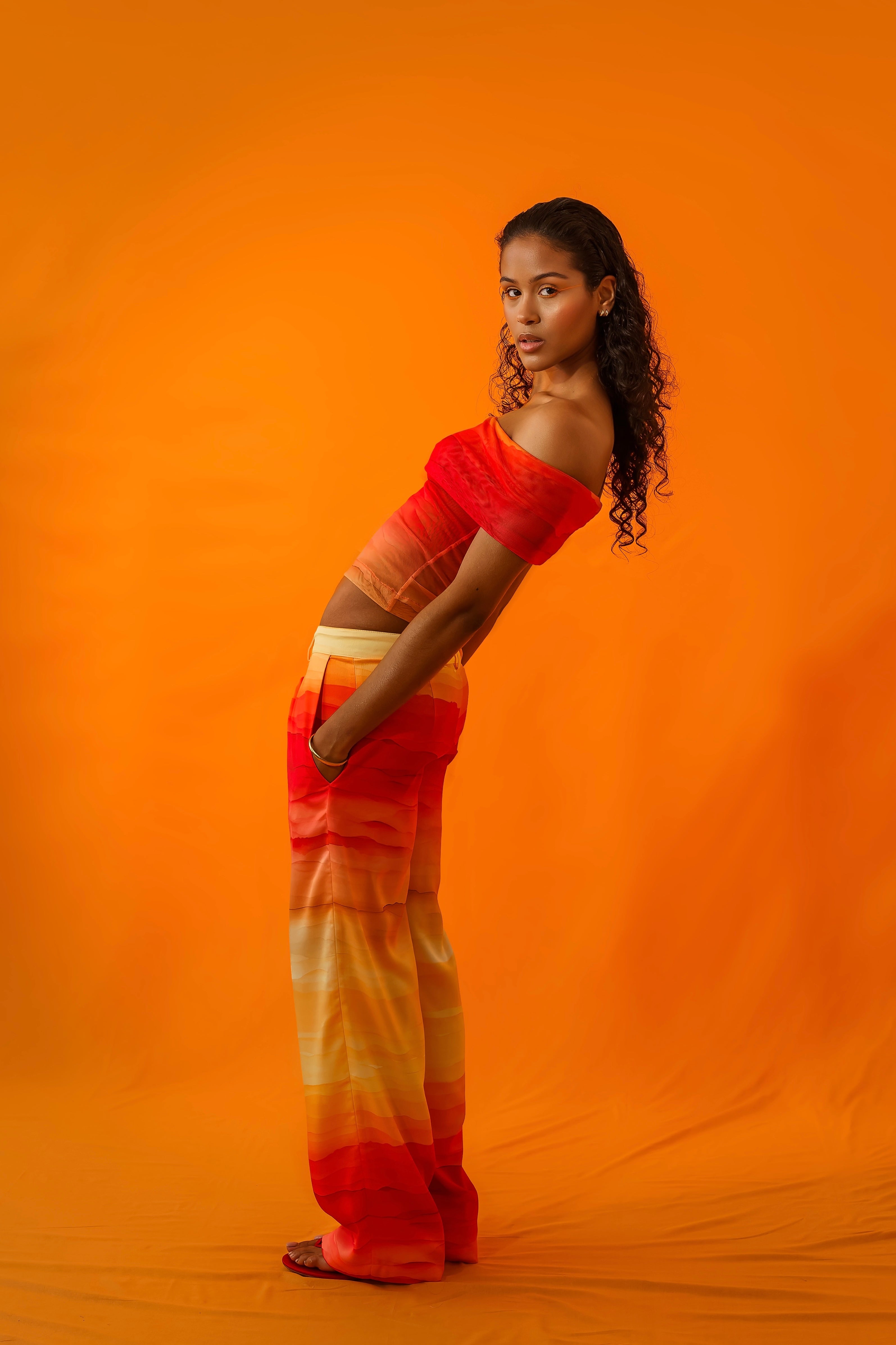 Sunset Off Shoulder Top