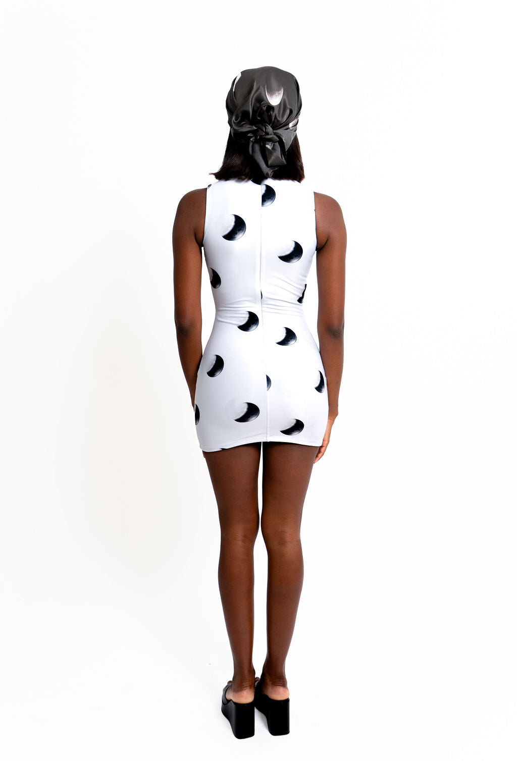 Eclipse Dress blanc – vue de dos